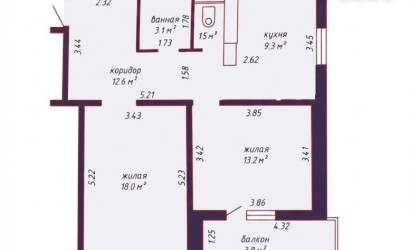 Купить 2-комнатную квартиру, Минск, Есенина ул., 60 (Московский район). Фото 28
