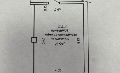 Продажа офиса, Минск, ул. Горецкого, д. 14,  23.5 кв.м.