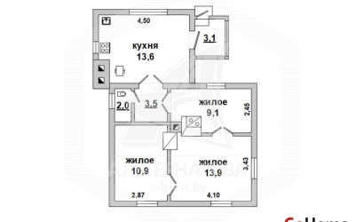 Купить дом, Брест, Речица, 6.29 соток. Фото 27