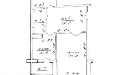 Купить 2-комнатную квартиру, Могилев, Минское шоссе, 34. Фото 5