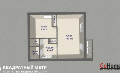 Купить 1-комнатную квартиру, Правдинский, Юбилейная ул., 29. Фото 12