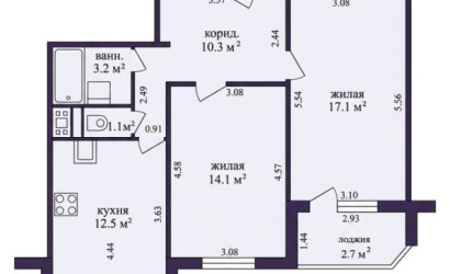 Купить 2-комнатную квартиру, Минск, Колесникова ул., 32 (Фрунзенский район). Фото 27