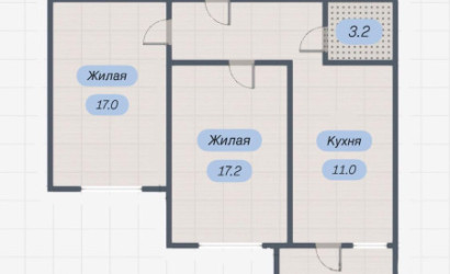 Купить 2-комнатную квартиру, Брест, Луцкая ул.. Фото 2