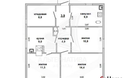 Купить дом, Чернавчицы, Чернавчицкий с/с, 7.99 соток. Фото 16