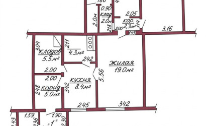 Купить 2-комнатную квартиру, Гродно, Пимена Панченко, 6. Фото 4