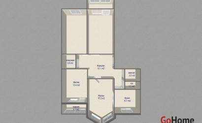 Купить 4-комнатную квартиру, Минск, Налибокская ул., 31 (Фрунзенский район). Фото 2