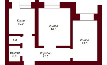 Купить 2-комнатную квартиру, Брест, ул. Менжинского, д. . Фото 9