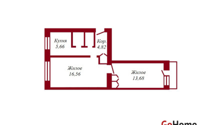 Купить 2-комнатную квартиру, Пинск, Сухая, 64. Фото 8