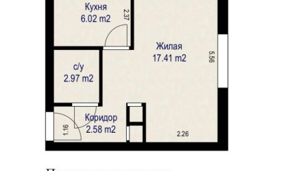 Купить 1-комнатную квартиру, Минск, Кошевого ул., 28(Партизанский район). Фото 1