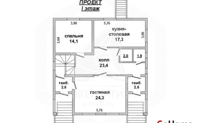 Купить дом, Брест, Березовка, 14.89 соток. Фото 1