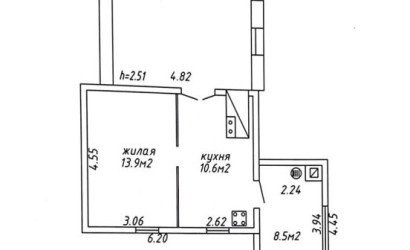 Купить 2-комнатную квартиру, Орша, Полины Осипенко. Фото 14