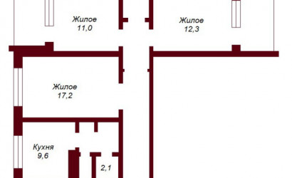 Купить 3-комнатную квартиру, Брест, ул. Куйбышева, д. . Фото 11