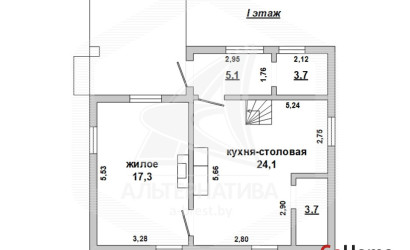 Купить дом, Щебрин, Тельминский с/с, 10.13 соток. Фото 1