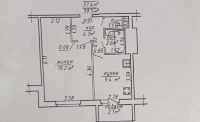 Купить 1-комнатную квартиру, Витебск, Московский, 107/1. Фото 20