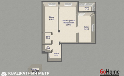 Купить 3-комнатную квартиру, Минск, Зубачева 3-й пер., 5 (Октябрьский район). Фото 19