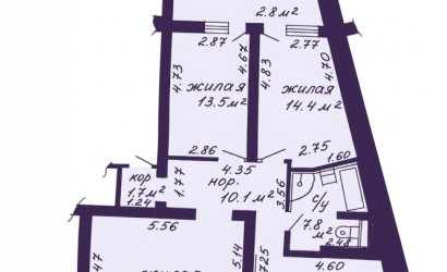 Купить 3-комнатную квартиру, Минск, Сурганова ул., 88(Советский район). Фото 2