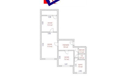 Купить 3-комнатную квартиру, Минск, Могилевская ул., 34/2 (Октябрьский район). Фото 1