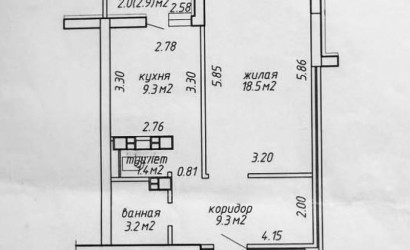 Купить 1-комнатную квартиру, Минск, Одоевского ул. 101 (Фрунзенский район). Фото 27