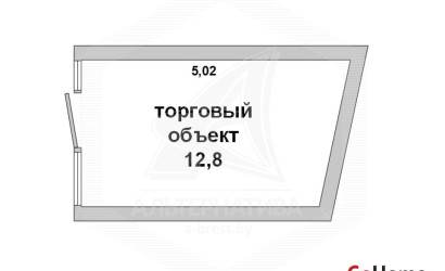 Продажа торгового помещения, Брест, Центр,  12.8 кв.м.. Фото 1