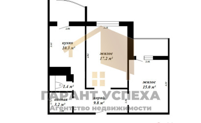 Снять 2-комнатную квартиру, Брест, ул. Московская, д. . Фото 14