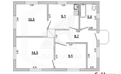 Купить дом, Брест, Чернавчицкий с/с, 5.39 соток. Фото 18