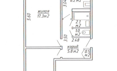 Купить 2-комнатную квартиру, Минск, Янки Мавра, 33 (Фрунзенский район). Фото 16