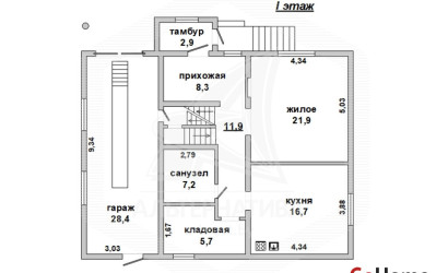 Купить дом, Брест, Речица, 7.31 соток. Фото 1