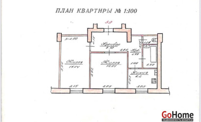 Купить 2-комнатную квартиру, Могилев, Первомайская ул., 20. Фото 12