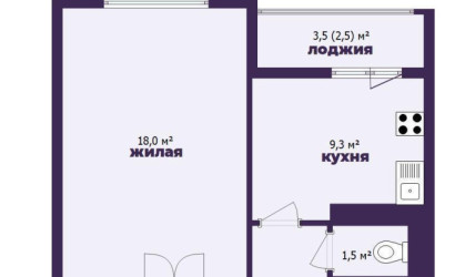 Купить 1-комнатную квартиру, Минск, Героев 120 Дивизии ул., 4 (Первомайский район). Фото 33