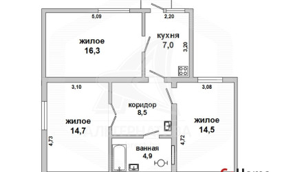 Купить дом, Брест, Киевка, 2.4 соток. Фото 1