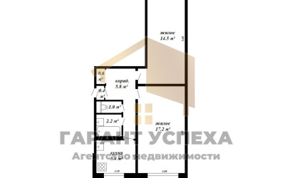 Купить 2-комнатную квартиру, Брест, ул. МОПРа. Фото 10
