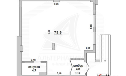 Аренда торгового помещения, Брест, Центр,  88.4 кв.м.. Фото 8