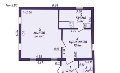 Купить дом, Малые Ляды, Полевая ул., 25 соток. Фото 2