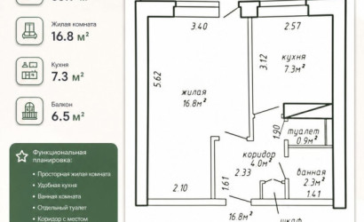  43 м2, Минск(Ротмистрова ул., 24)