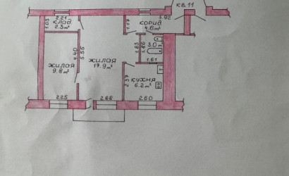 Купить 2-комнатную квартиру, Слоним, Первомайская . Фото 3