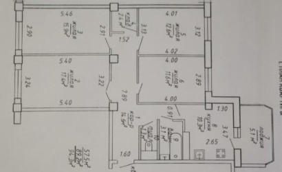 Купить 4-комнатную квартиру, Витебск, Чкалова ул., 62. Фото 12