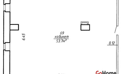 Аренда офиса, Минск, Фабрициуса ул., 8/б,  от 53.7 до 79.3 кв.м.. Фото 3