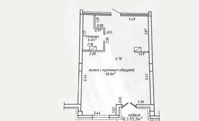 Купить 2-комнатную квартиру, Минск, Ратомская ул., 32(Центральный район). Фото 38