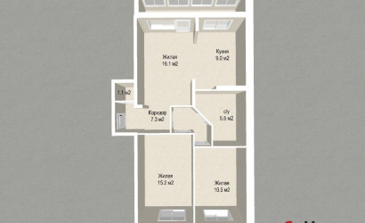 Купить 3-комнатную квартиру, Минск, Бельского ул., 12 (Фрунзенский район). Фото 30