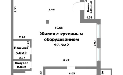 Купить 2-комнатную квартиру, Минск, Победителей просп., 135/Б (Центральный район). Фото 1