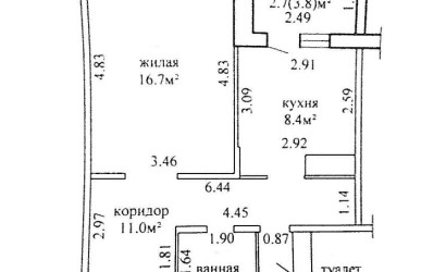 Купить 1-комнатную квартиру, Гродно, Лидская, 5. Фото 12