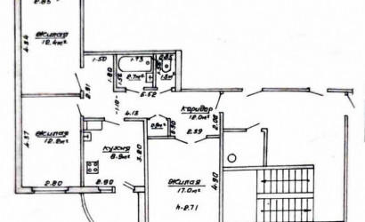 Купить 3-комнатную квартиру, Слоним, Независимости просп., 7. Фото 18