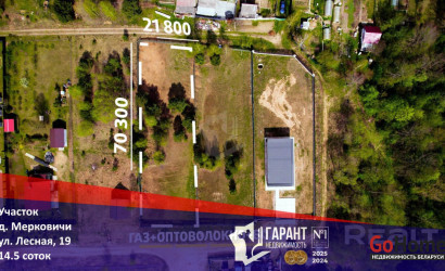 Купить участок, Мерковичи, Лесная ул., 19, 14.5 соток. Фото 14