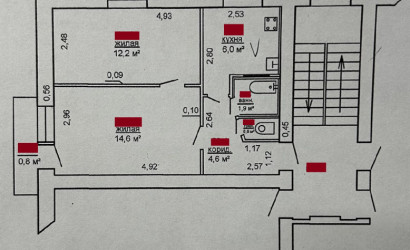 Купить 2-комнатную квартиру, Лида, Южный Городок. Фото 11