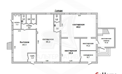 Продажа склада, Кобрин, Центр,  419.6 кв.м.. Фото 1