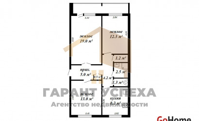 Купить 3-комнатную квартиру, Видомля, Школьная. Фото 15
