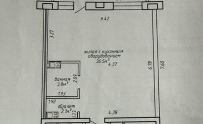 Купить 1-комнатную квартиру, Минск, Дзержинского просп., 127 (Московский район). Фото 23