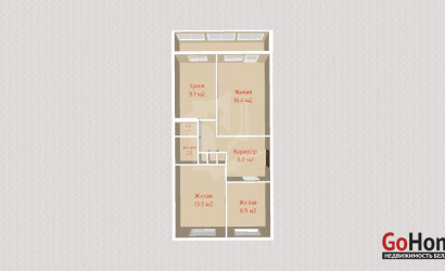 Купить 3-комнатную квартиру, Жодино, Гагарина ул., 24. Фото 27