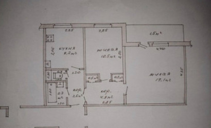 Купить 2-комнатную квартиру, Дарево-Чиж, ул. Солнечная, д.6. Фото 2
