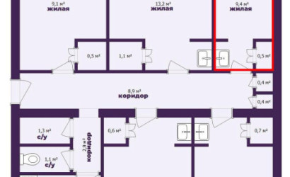 Купить 5-комнатную квартиру, Минск, Кнорина ул., 15/А (Первомайский район). Фото 2